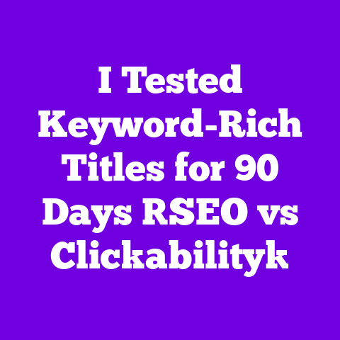 I Tested Keyword-Rich Titles for 90 Days [SEO vs Clickability]