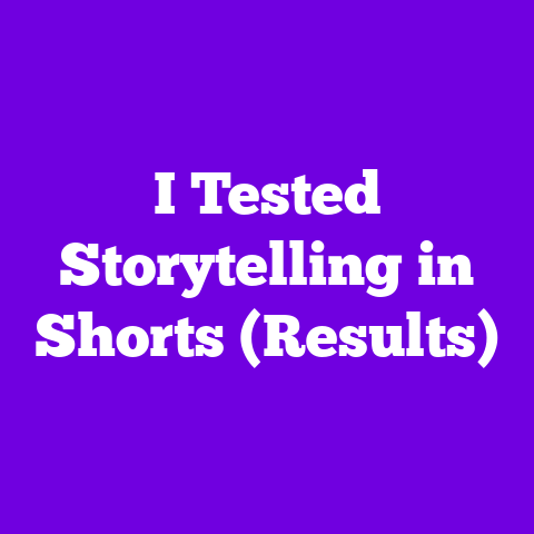 I Tested Storytelling in Shorts (Results)