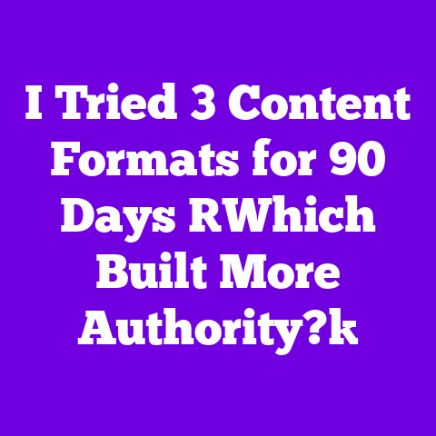 I Tried 3 Content Formats for 90 Days [Which Built More Authority?]