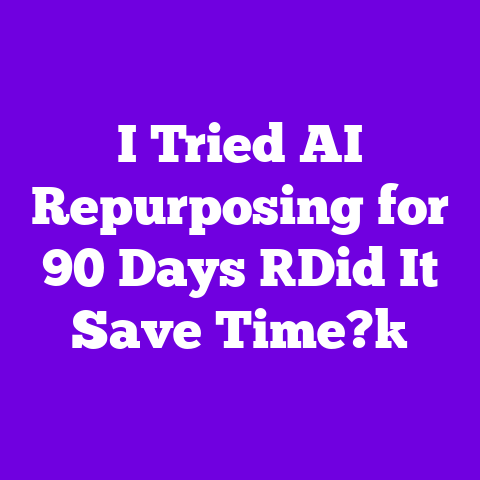 I Tried AI Repurposing for 90 Days [Did It Save Time?]