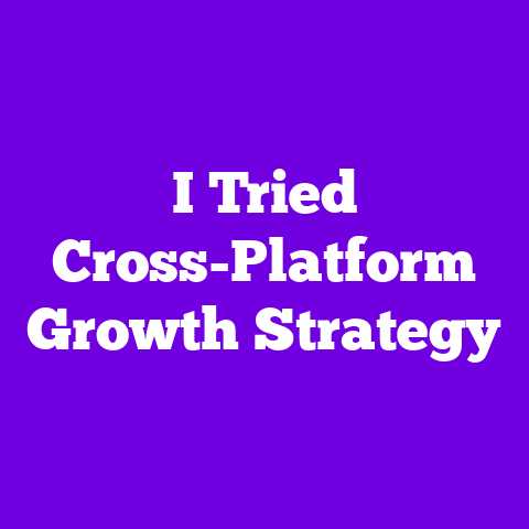 I Tried Cross-Platform Growth Strategy
