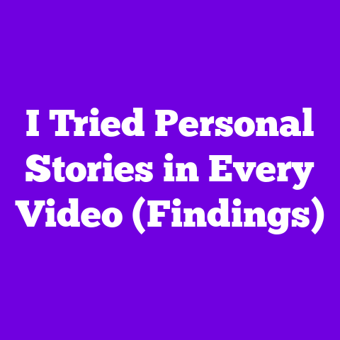 I Tried Personal Stories in Every Video (Findings)