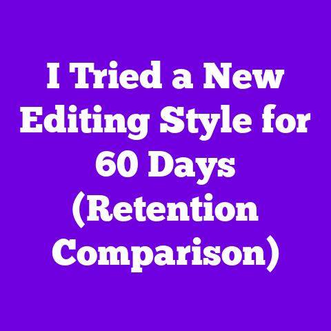 I Tried a New Editing Style for 60 Days (Retention Comparison)