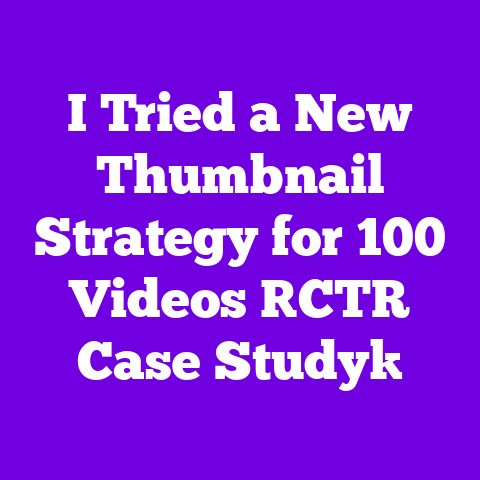 I Tried a New Thumbnail Strategy for 100 Videos [CTR Case Study]