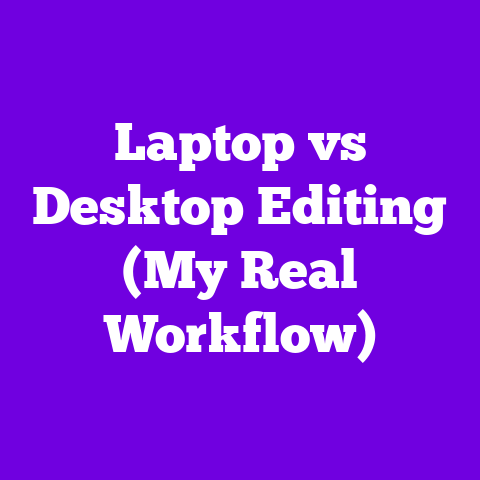 Laptop vs Desktop Editing (My Real Workflow)
