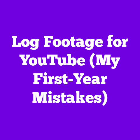 Log Footage for YouTube (My First-Year Mistakes)