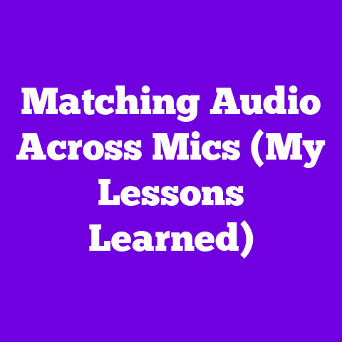 Matching Audio Across Mics (My Lessons Learned)