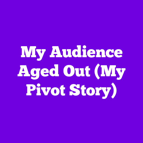 My Audience Aged Out (My Pivot Story)