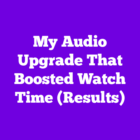 My Audio Upgrade That Boosted Watch Time (Results)