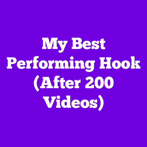 My Best Performing Hook (After 200 Videos)