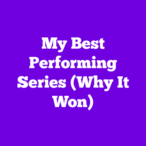 My Best Performing Series (Why It Won)