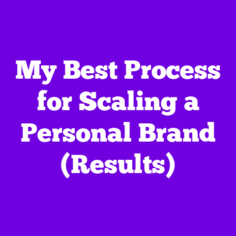 My Best Process for Scaling a Personal Brand (Results)
