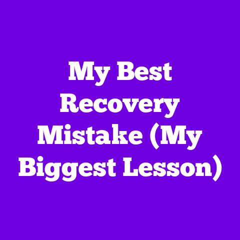 My Best Recovery Mistake (My Biggest Lesson)
