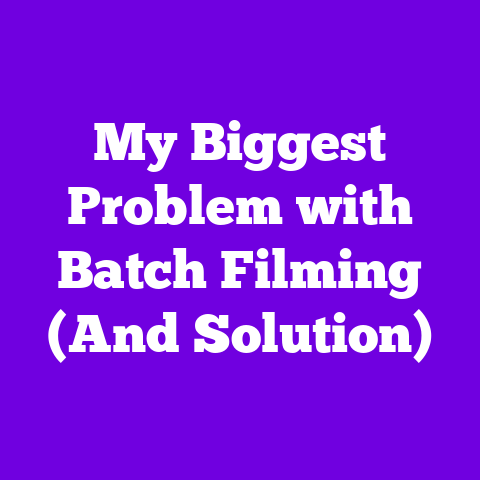 My Biggest Problem with Batch Filming (And Solution)