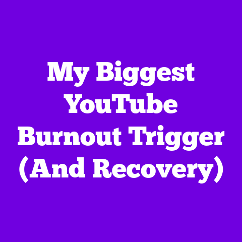 My Biggest YouTube Burnout Trigger (And Recovery)