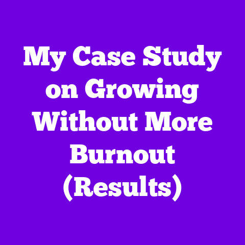 My Case Study on Growing Without More Burnout (Results)