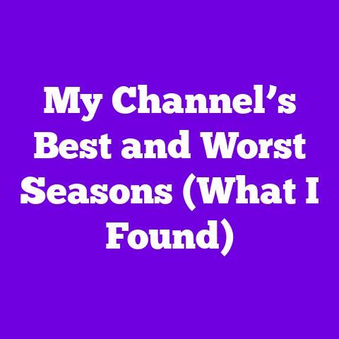 My Channel’s Best and Worst Seasons (What I Found)