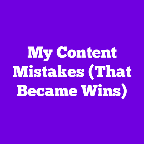 My Content Mistakes (That Became Wins)