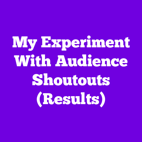 My Experiment With Audience Shoutouts (Results)
