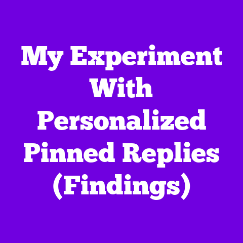My Experiment With Personalized Pinned Replies (Findings)