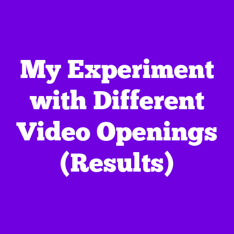 My Experiment with Different Video Openings (Results)