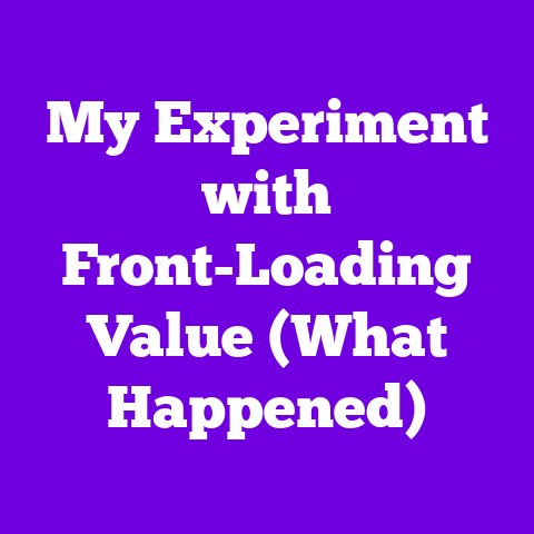 My Experiment with Front-Loading Value (What Happened)