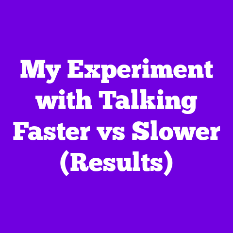 My Experiment with Talking Faster vs Slower (Results)