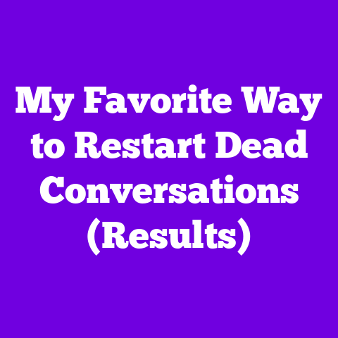 My Favorite Way to Restart Dead Conversations (Results)