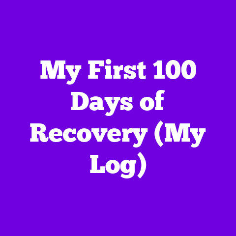 My First 100 Days of Recovery (My Log)