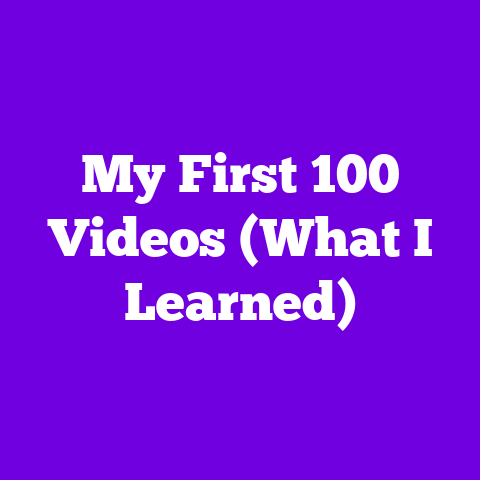 My First 100 Videos (What I Learned)
