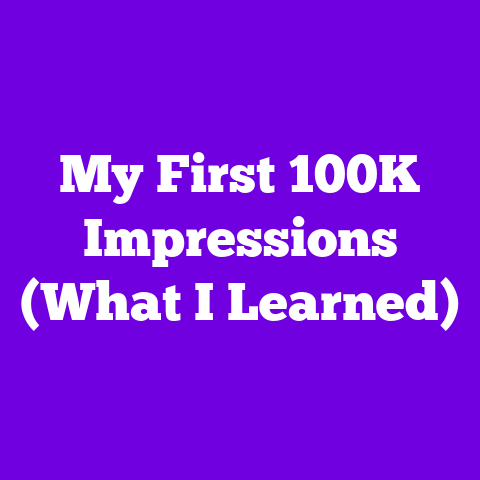 My First 100K Impressions (What I Learned)