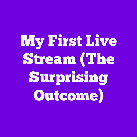 My First Live Stream (The Surprising Outcome)