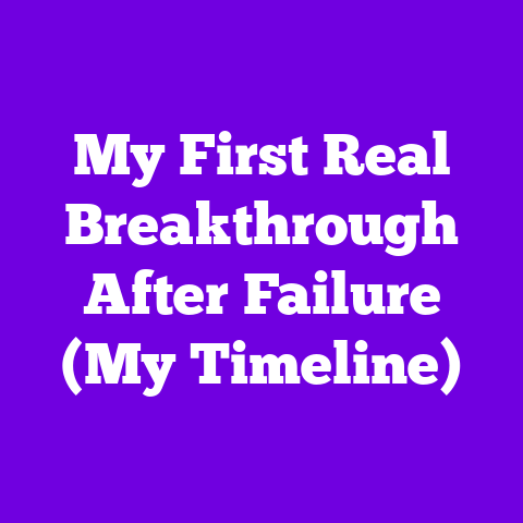 My First Real Breakthrough After Failure (My Timeline)