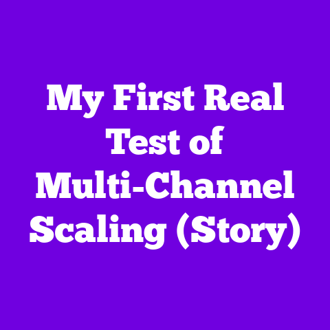 My First Real Test of Multi-Channel Scaling (Story)