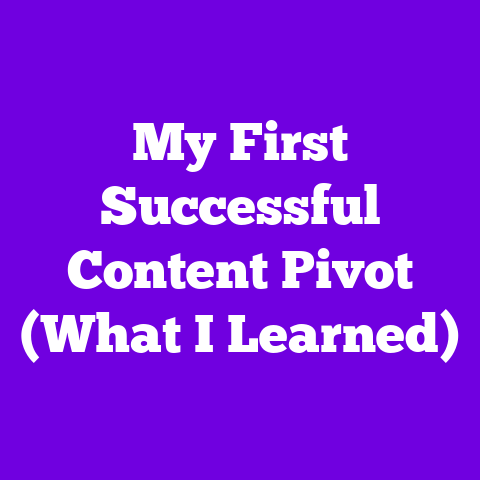 My First Successful Content Pivot (What I Learned)