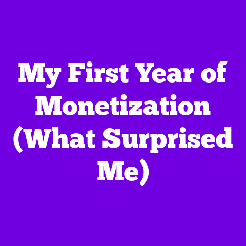 My First Year of Monetization (What Surprised Me)