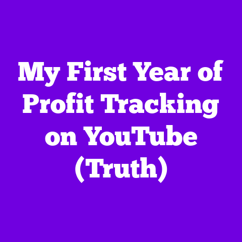 My First Year of Profit Tracking on YouTube (Truth)