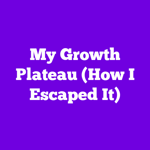 My Growth Plateau (How I Escaped It)