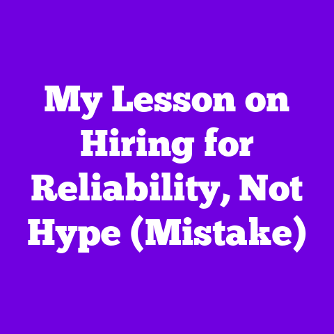 My Lesson on Hiring for Reliability, Not Hype (Mistake)