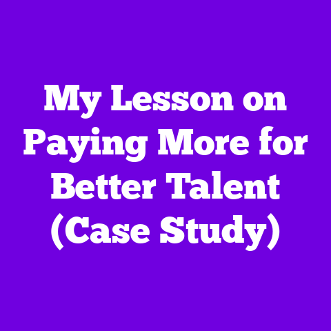 My Lesson on Paying More for Better Talent (Case Study)