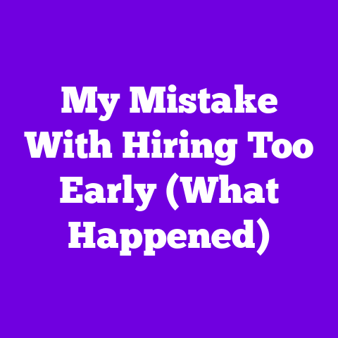 My Mistake With Hiring Too Early (What Happened)