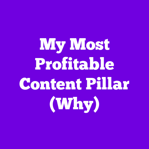 My Most Profitable Content Pillar (Why)