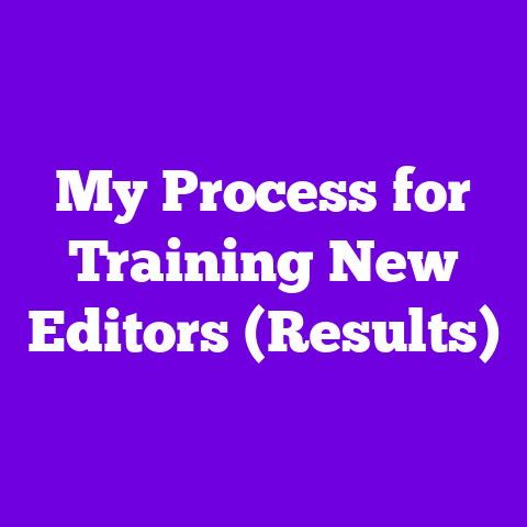 My Process for Training New Editors (Results)