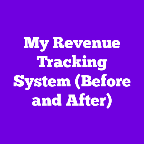 My Revenue Tracking System (Before and After)