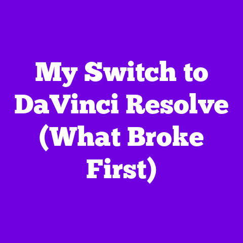 My Switch to DaVinci Resolve (What Broke First)