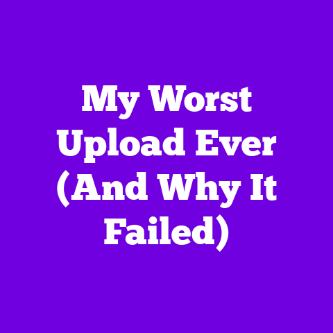 My Worst Upload Ever (And Why It Failed)