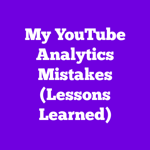 My YouTube Analytics Mistakes (Lessons Learned)