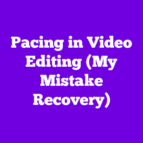 Pacing in Video Editing (My Mistake Recovery)