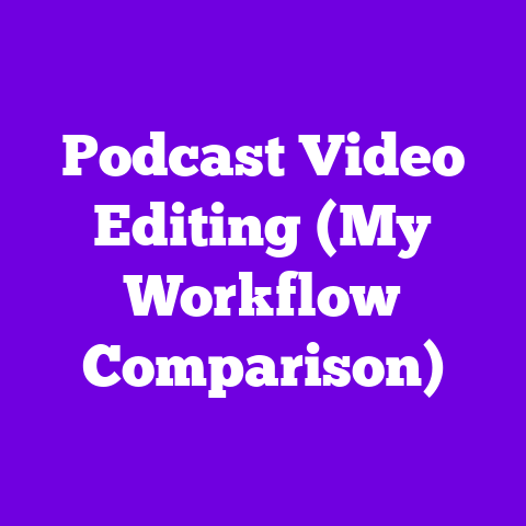 Podcast Video Editing (My Workflow Comparison)
