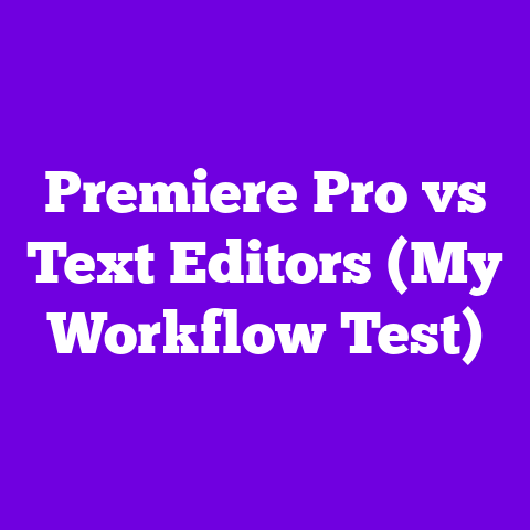 Premiere Pro vs Text Editors (My Workflow Test)